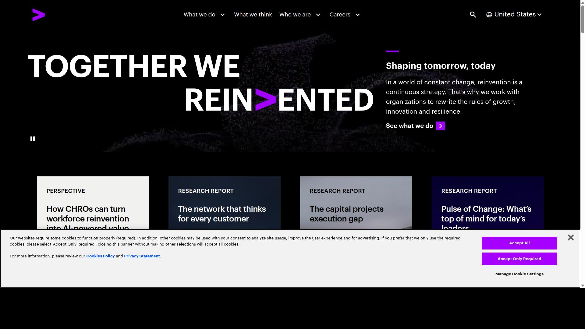 Accenture website